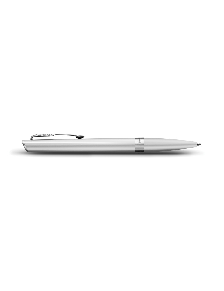 Stylo bille Parker Meridian Chrome à encre bleue personnalisable