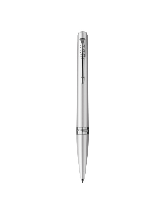 Stylo bille Parker Meridian Chrome à encre bleue personnalisable