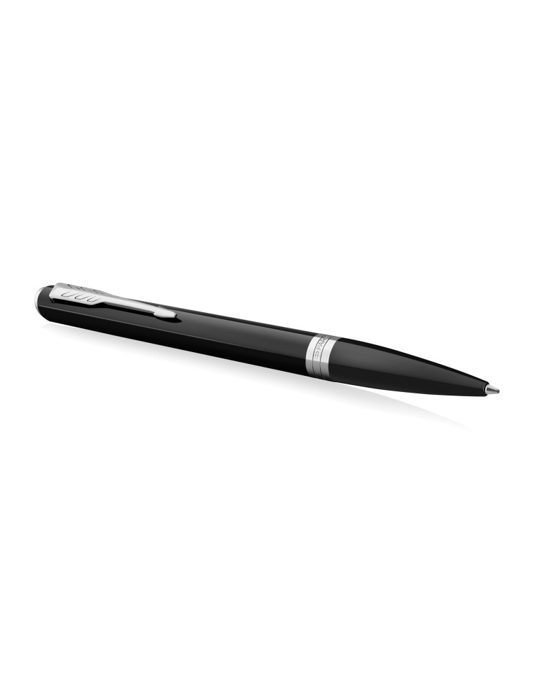 Stylo bille Parker Meridian Chrome à encre bleue personnalisable