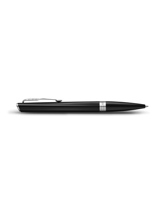 Stylo bille Parker Meridian Chrome à encre bleue personnalisable