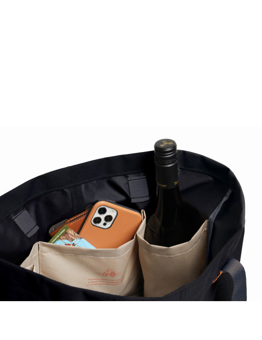 Tote bag Bellroy Market à porte-bouteilles personnalisable