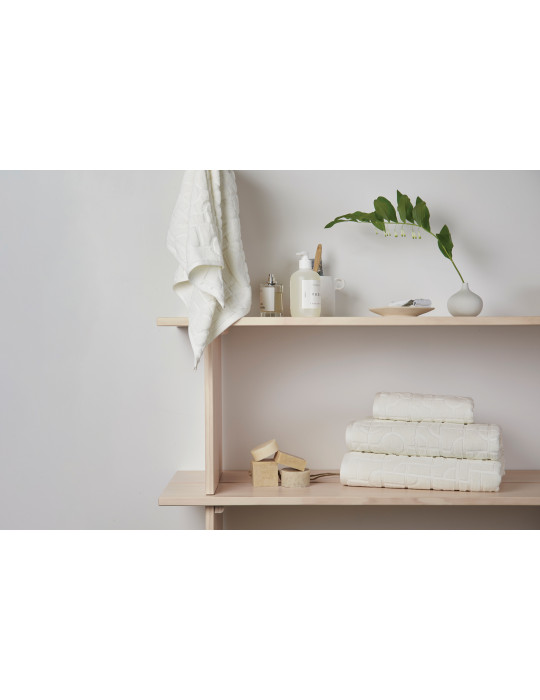 Quatre serviettes Vinga Verso coton biologique OCS personnalisable