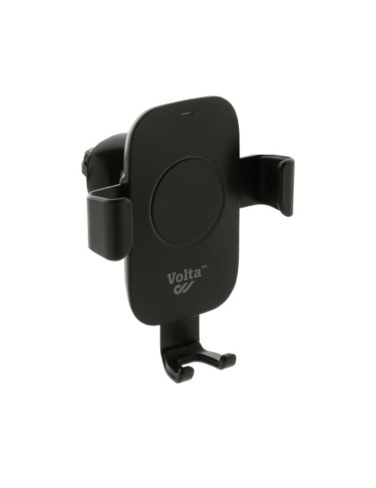 Support voiture avec chargeur 10W en plastique recyclé RCS personnalisable