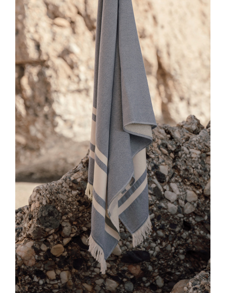 Serviette hammam Vinga Tolo 180 × 80 cm personnalisable
