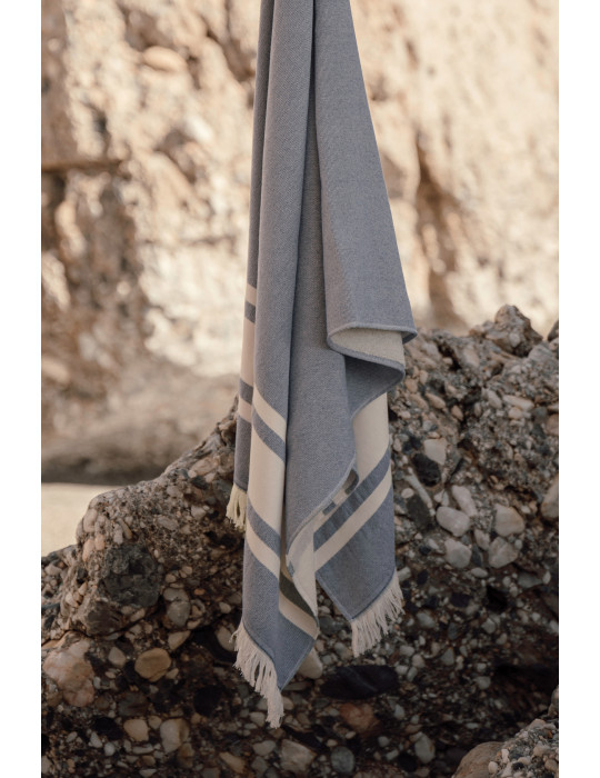 Serviette hammam Vinga Tolo 180 × 80 cm personnalisable