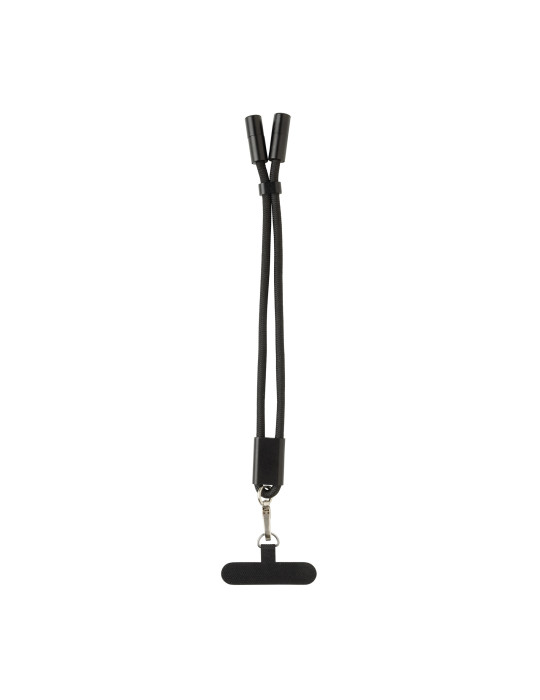Bracelet téléphone avec câble 60W en rPET RCS LoopAmp personnalisable