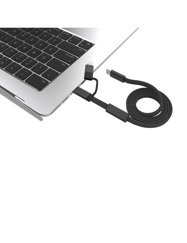 Câble de recharge rapide 60W 2-en-1 Arc RCS personnalisable