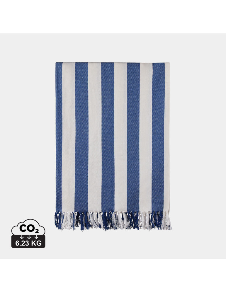 Serviette hammam XXL Vinga Ornos 180 × 180 cm GRS personnalisable