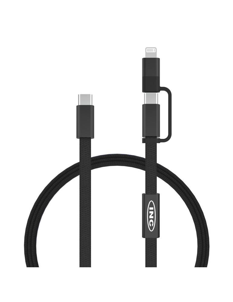 Câble de recharge rapide 60W 2-en-1 Arc RCS personnalisable