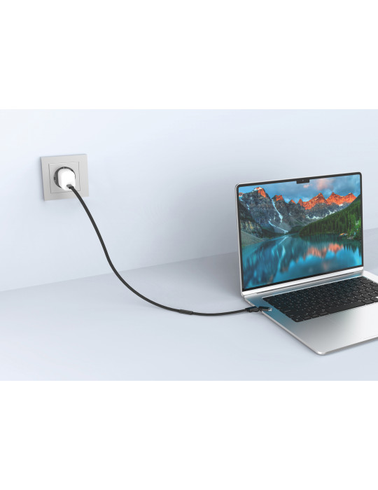 Câble de recharge rapide 60W 2-en-1 Arc RCS personnalisable