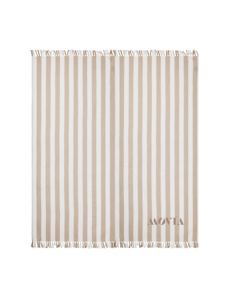 Serviette hammam XXL Vinga Ornos 180 × 180 cm GRS personnalisable