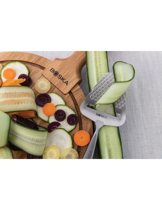 Trancheuse à fromage BOSKA Monaco+ en inox personnalisable
