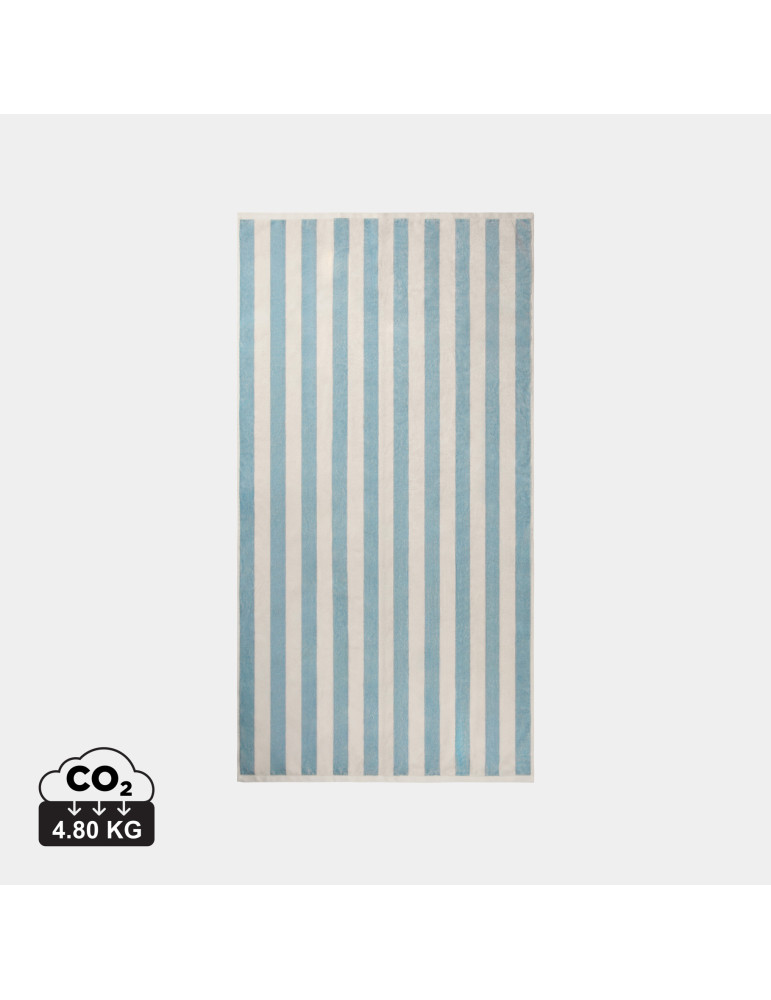 Serviette de plage Vinga Lagoa 80 × 160 cm GRS personnalisable