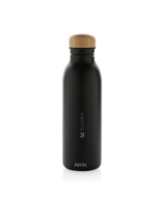 Gourde Avira Alcor 600 ml en acier RCS personnalisable