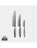 Set de trois couteaux de cuisine BOSKA Monaco+ personnalisable