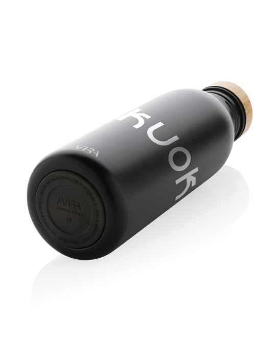 Gourde Avira Alcor 600 ml en acier RCS personnalisable