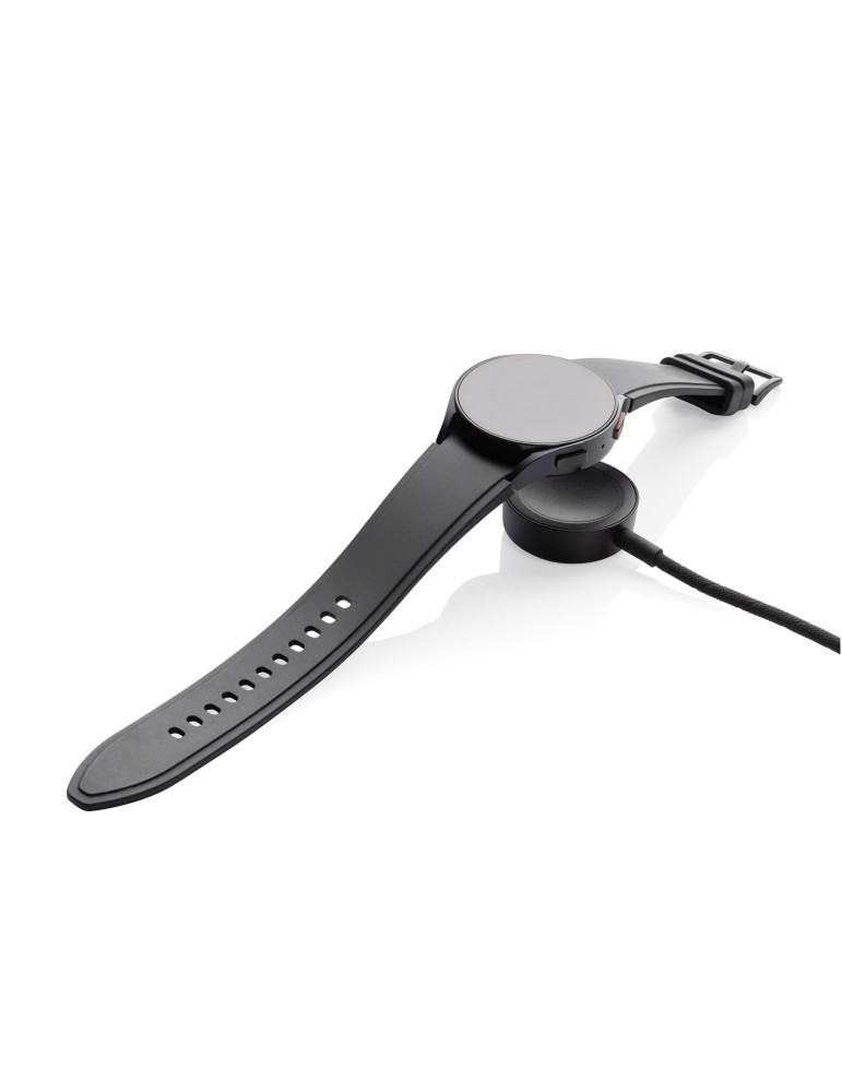 Câble 6-en-1 avec chargeur de montre en rPET RCS Terra personnalisable