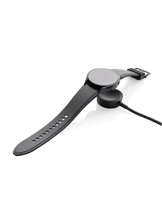 Câble 6-en-1 avec chargeur de montre en rPET RCS Terra personnalisable