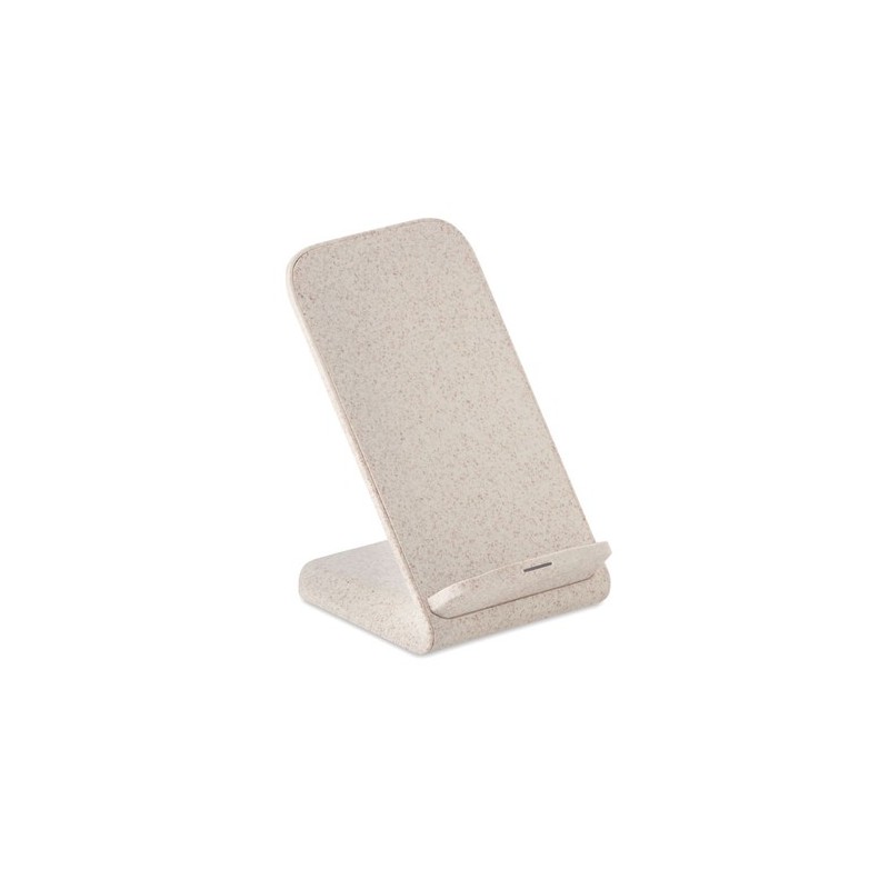Support et chargeur pratique personnalisé LAYABACK Matières : ABS Couleurs : beige