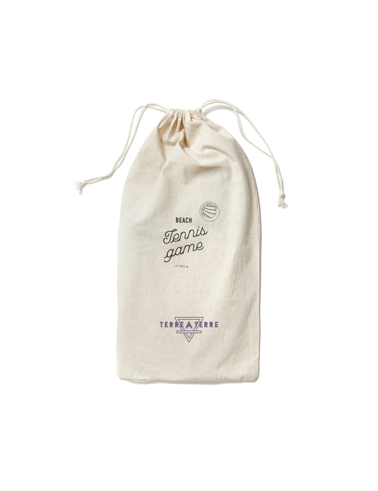 Jeu de raquettes de plage Vinga Colos avec sac personnalisable