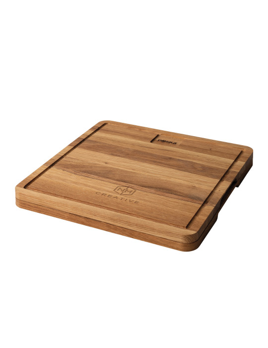Planche et cinq couteaux à fromage BOSKA Copenhague personnalisable