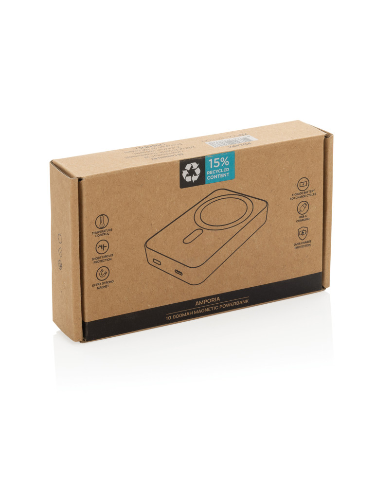 Batterie Amporia 10 000 mAh magnétique 5 W RCS personnalisable