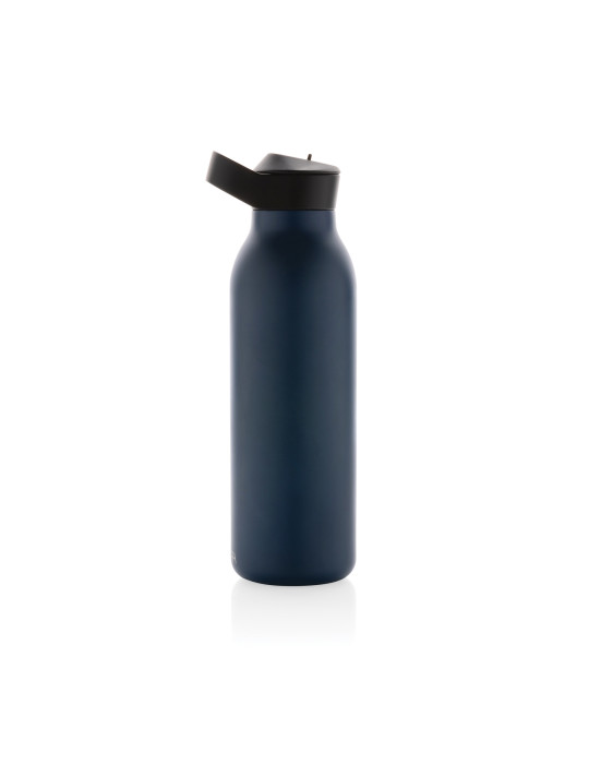 Gourde Avira Ara 500 ml à paille en acier RCS personnalisable