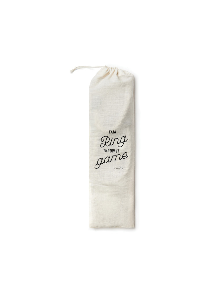 Jeu d’anneaux Vinga Faia avec sac de transport personnalisable