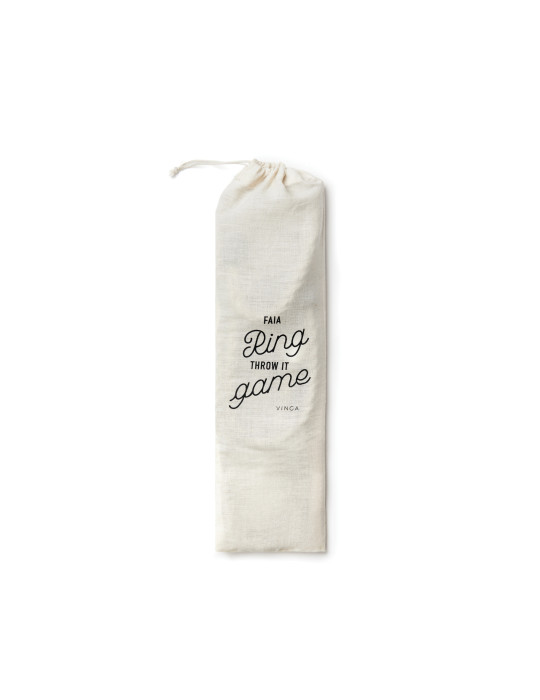 Jeu d’anneaux Vinga Faia avec sac de transport personnalisable