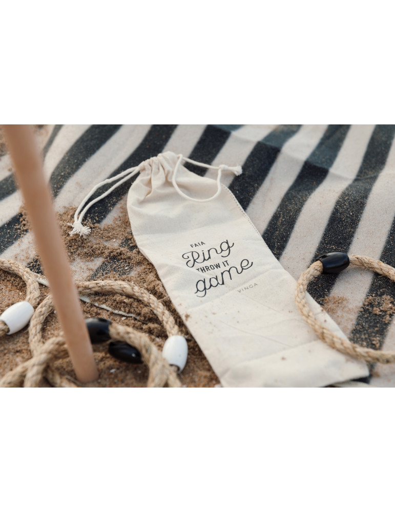 Jeu d’anneaux Vinga Faia avec sac de transport personnalisable