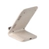 Support et chargeur pratique personnalisé LAYABACK Matières : ABS Couleurs : beige personnalisable avec votre logo