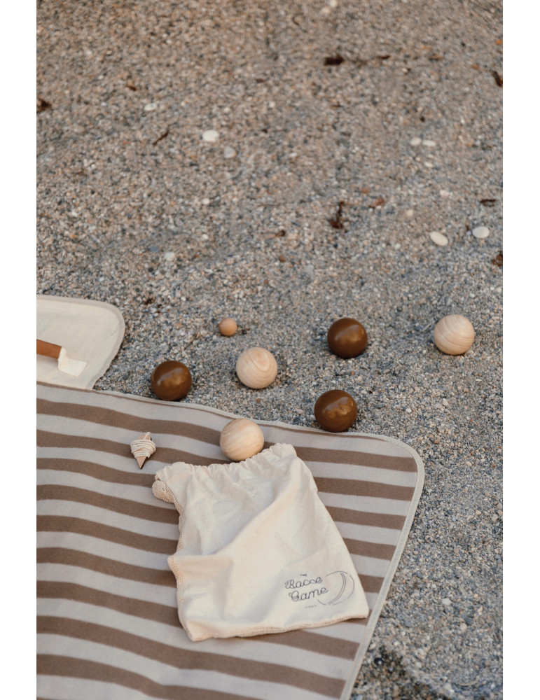 Jeu de boules Vinga en pin FSC avec sac personnalisable