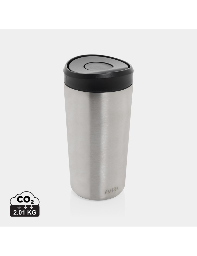 Mug Avira Alix 400 ml en acier RCS personnalisable