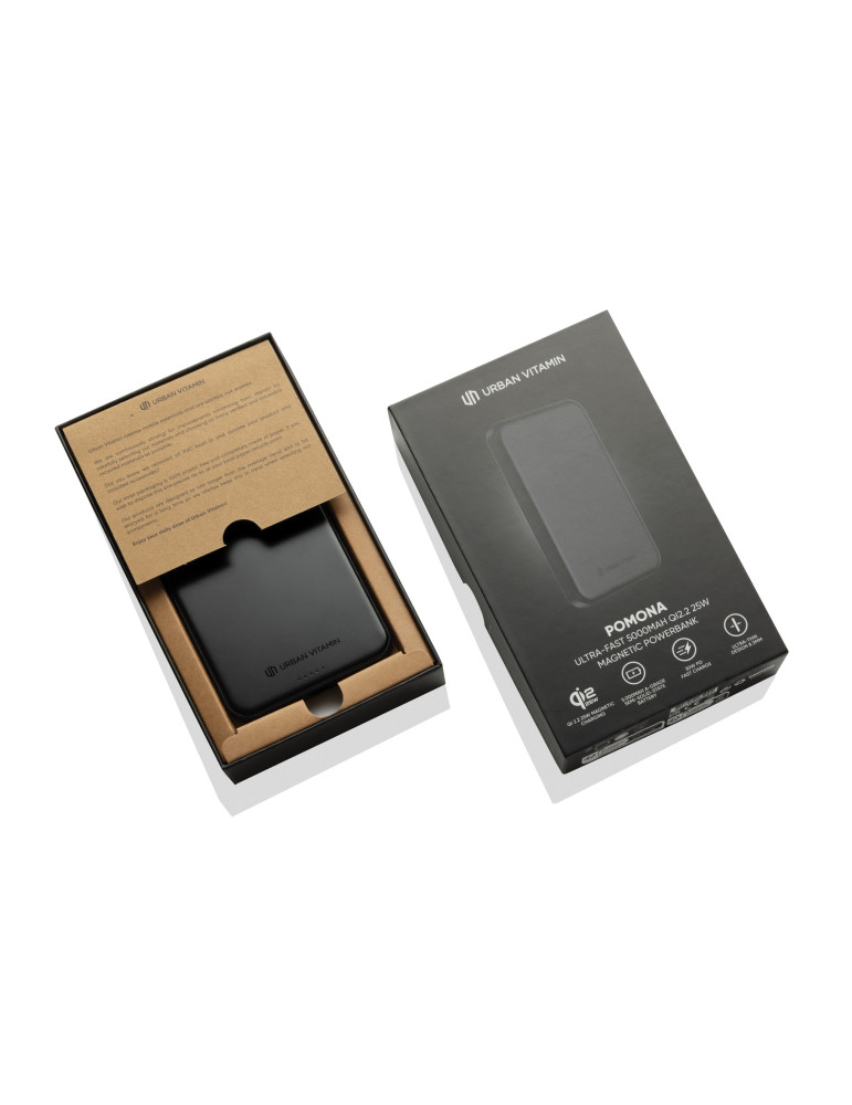 Batterie Pomona Urban Vitamin 5 000 mAh Qi2.2 personnalisable