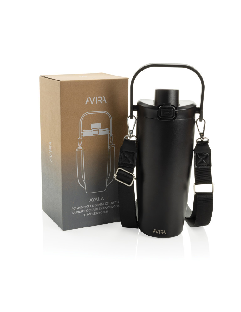 Mug Avira Ayala 600 ml avec bandoulière personnalisable