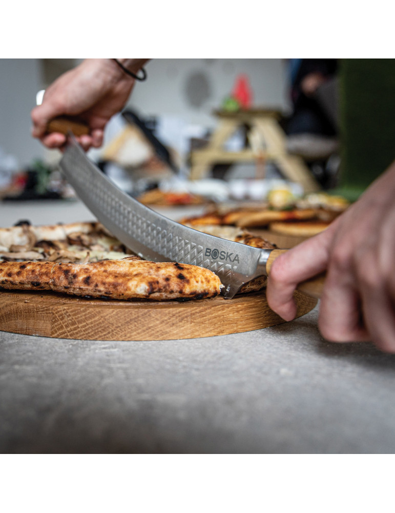 Couteau pizza et fromage BOSKA Oslo+ numéro 4 personnalisable
