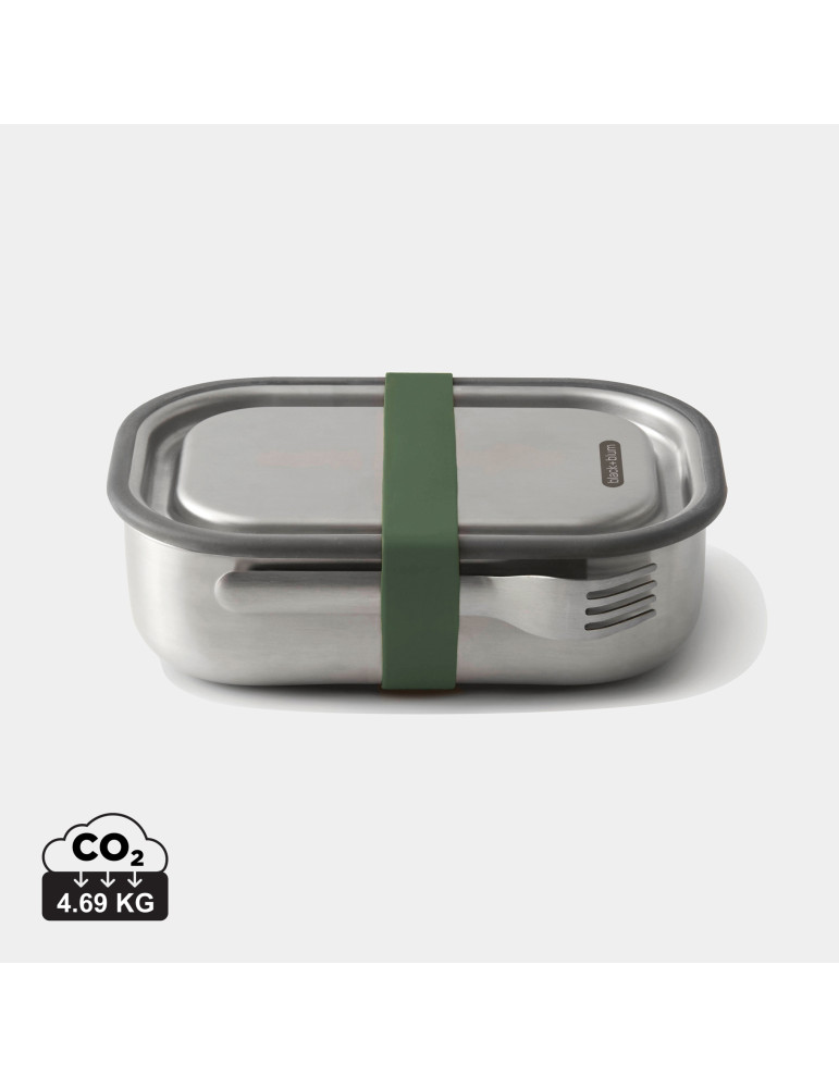Lunch box Large Black+Blum en acier personnalisable