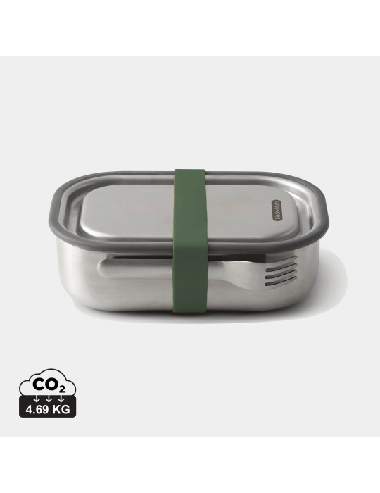 Lunch box Large Black+Blum en acier personnalisable