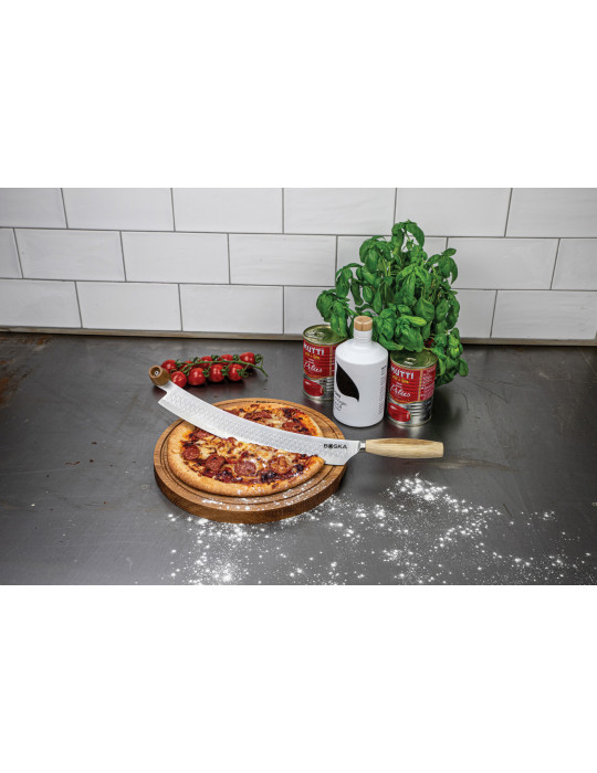 Couteau pizza et fromage BOSKA Oslo+ numéro 4 personnalisable