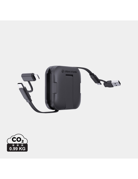 Support magnétique 100W avec câble Urban Vitamin San Jose personnalisable