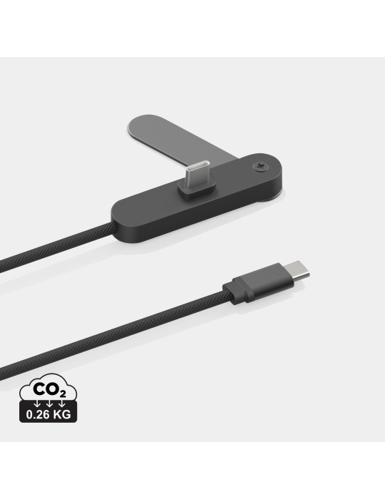 Câble Aluvia RCS 65W PD avec support de téléphone réglable personnalisable