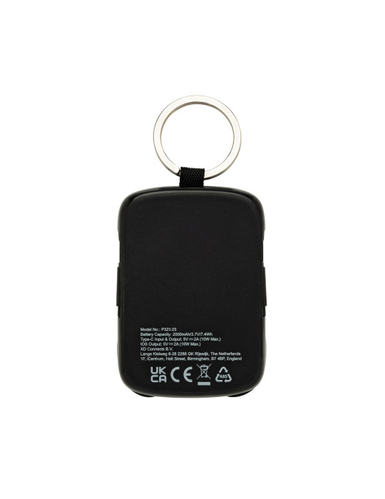Porte-clés batterie Nexo 2 000 mAh RCS personnalisable