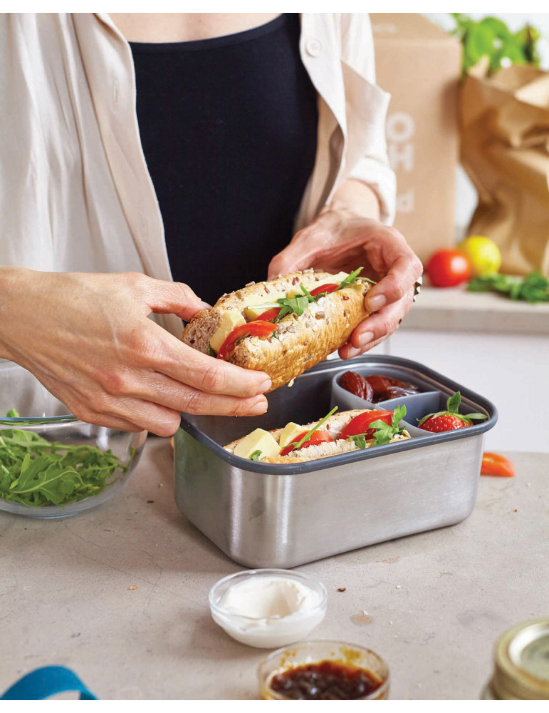 Boîte à sandwich Large Black+Blum personnalisable