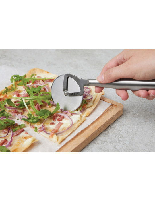 Roulette à pizza BOSKA Copenhagen en inox personnalisable
