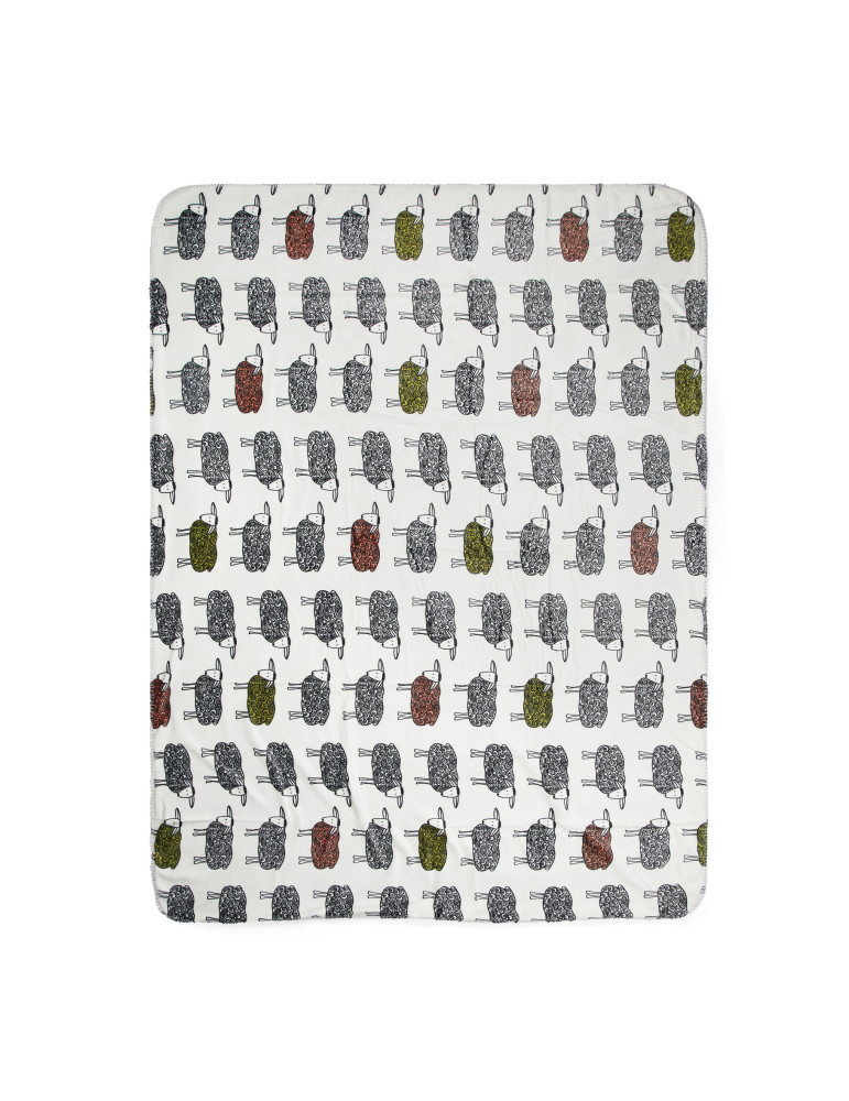 Plaid sherpa Vinga Sheep en rPET recyclé GRS publicitaire