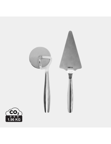 Set à pizza BOSKA Copenhagen en acier inoxydable personnalisable