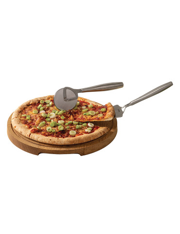 Set à pizza BOSKA Copenhagen en acier inoxydable personnalisable 2