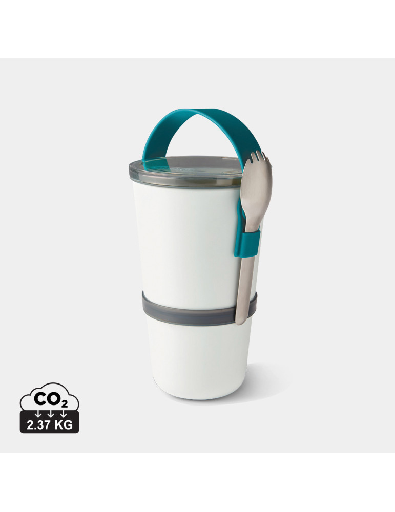 Conteneur repas Original Black+Blum à deux pots personnalisable