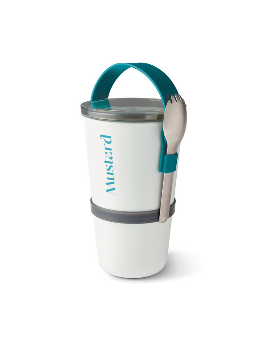 Conteneur repas Original Black+Blum à deux pots personnalisable