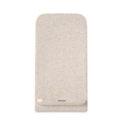 Support et chargeur pratique personnalisé LAYABACK Matières : ABS Couleurs : beige marquage laser ultra précis